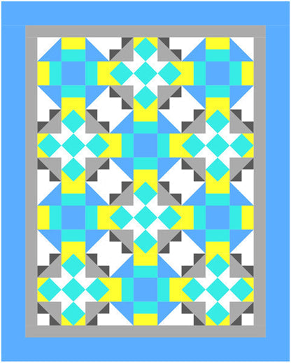 Flutterby Quilt BL2-207e - Downloadable Pattern