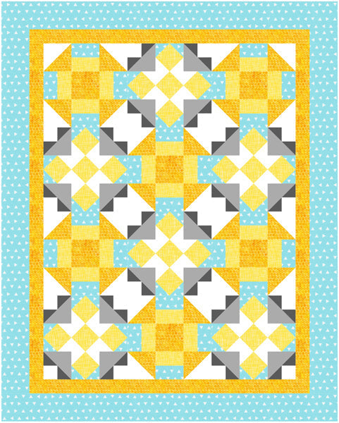 Flutterby Quilt BL2-207e - Downloadable Pattern