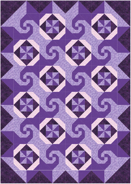 Cafe Latte Quilt Pattern BL2-212 - Paper Pattern