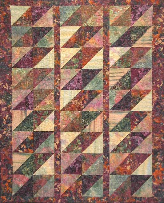 Batik Diamonds Quilt BS2-206e - Downloadable Pattern