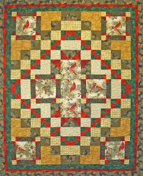 Golden Treasures Quilt BS2-215e - Downloadable Pattern