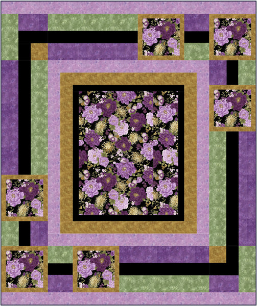 Trophy Case Queen Quilt BS2-2242e - Downloadable Pattern