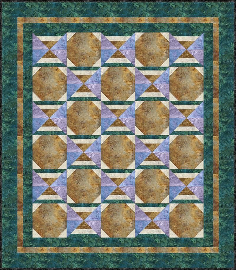 Beach Fun Quilt BS2-304e - Downloadable Pattern