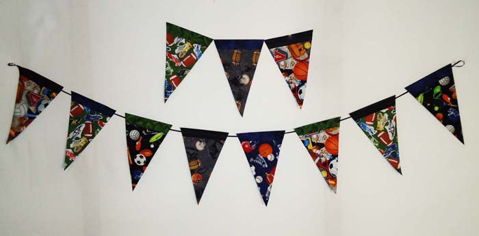 Just Pennants Garland BS2-346e - Downloadable Pattern