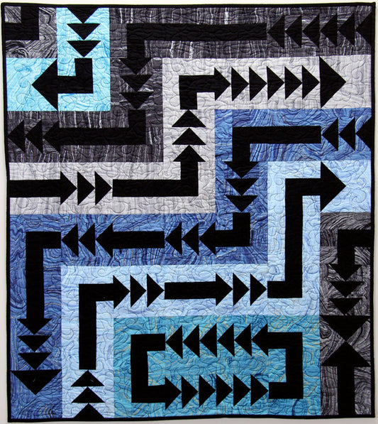 Flow Quilt Pattern BS2-359 - Paper Pattern