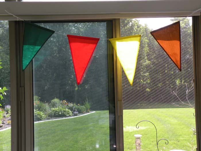 Nylon Pennants Pattern BS2-372 - Paper Pattern