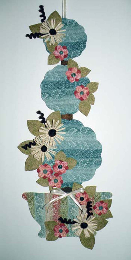 Spring Topiary Pattern BS2-378 - Paper Pattern