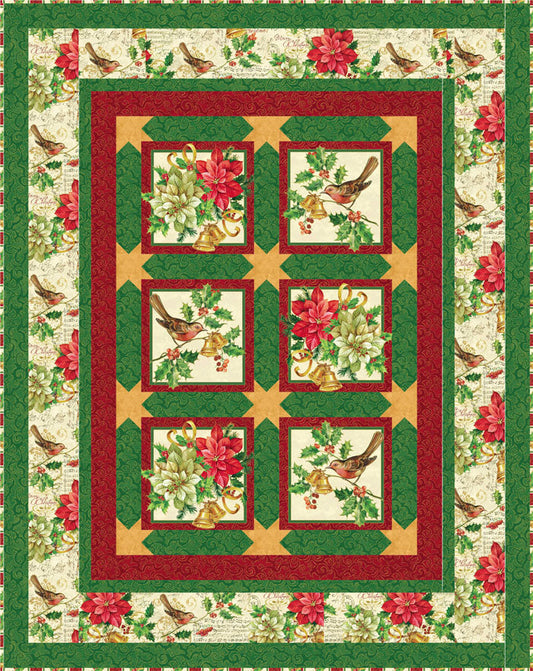 Christmas Music Quilt Pattern BS2-389 - Paper Pattern