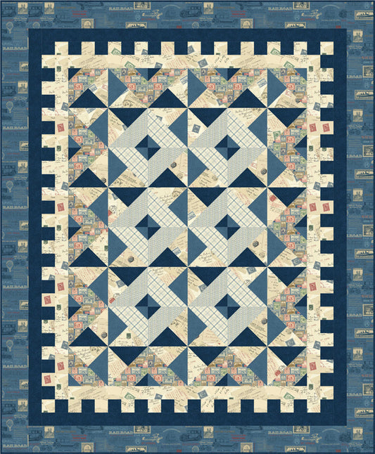 Blue Stamp Quilt Pattern BS2-403 - Paper Pattern