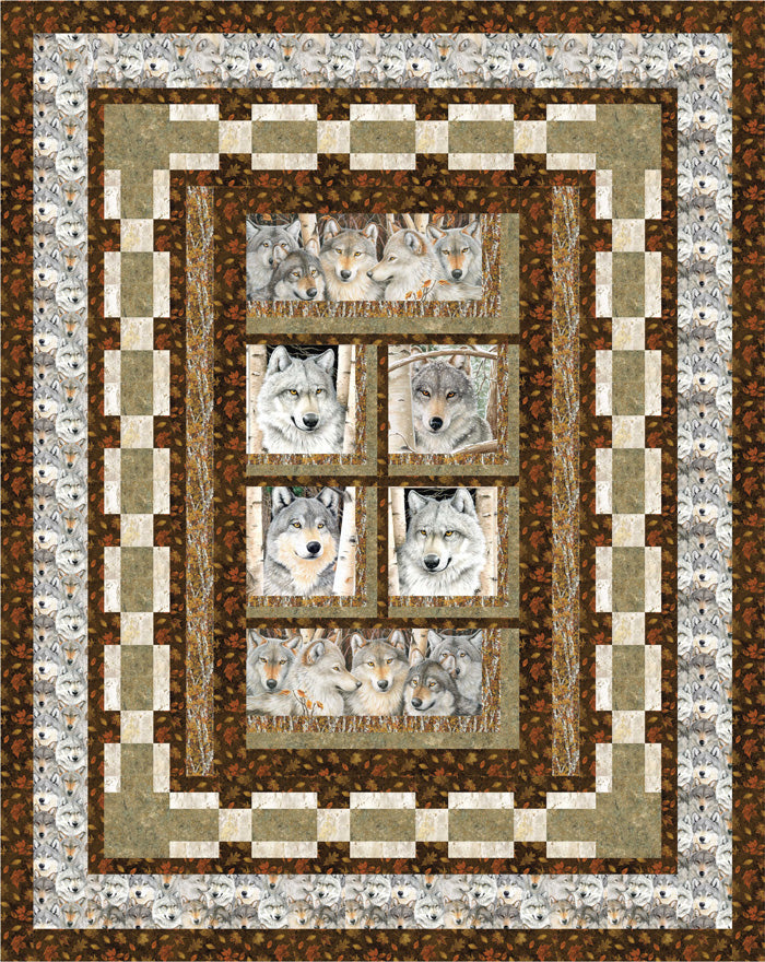 Winter Weave Quilt BS2-417e  - Downloadable Pattern