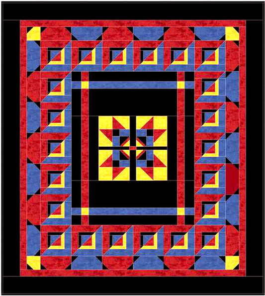 For My King Quilt Pattern BS2-424 - Paper Pattern