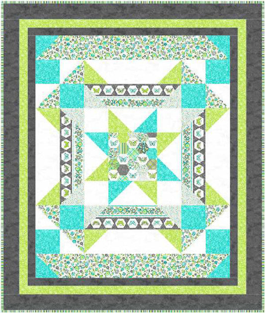 Floating Butterflies Quilt BS2-435e - Downloadable Pattern