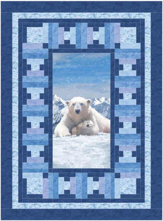 Icebergs Quilt BS2-443e - Downloadable Pattern