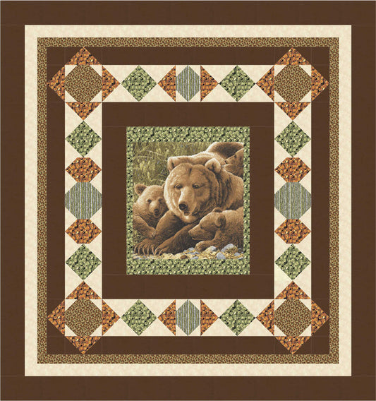 Visiting Northwoods Quilt Pattern BS2-446 - Paper Pattern