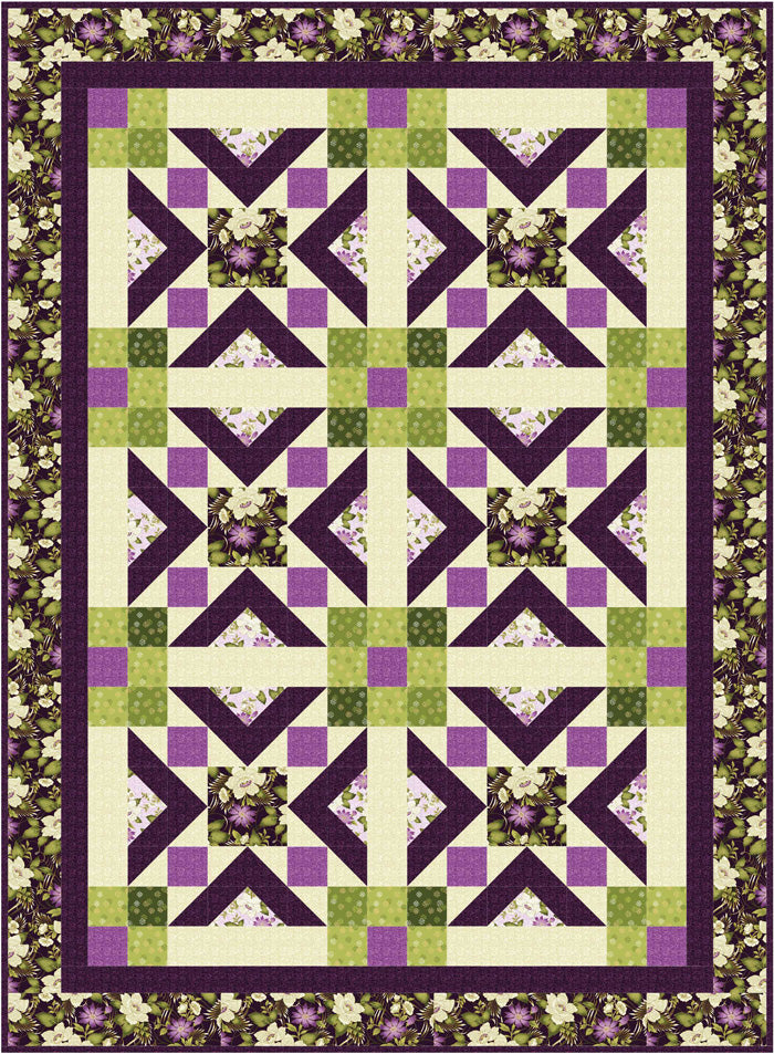 Ribbon Cascade Quilt Pattern BS2-460 - Paper Pattern