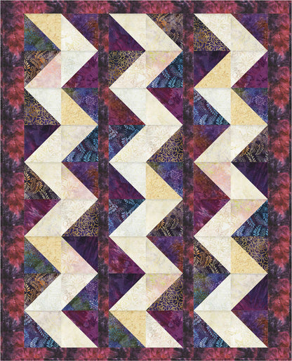 Batiks at their Best! Quilt BS2-464e - Downloadable Pattern