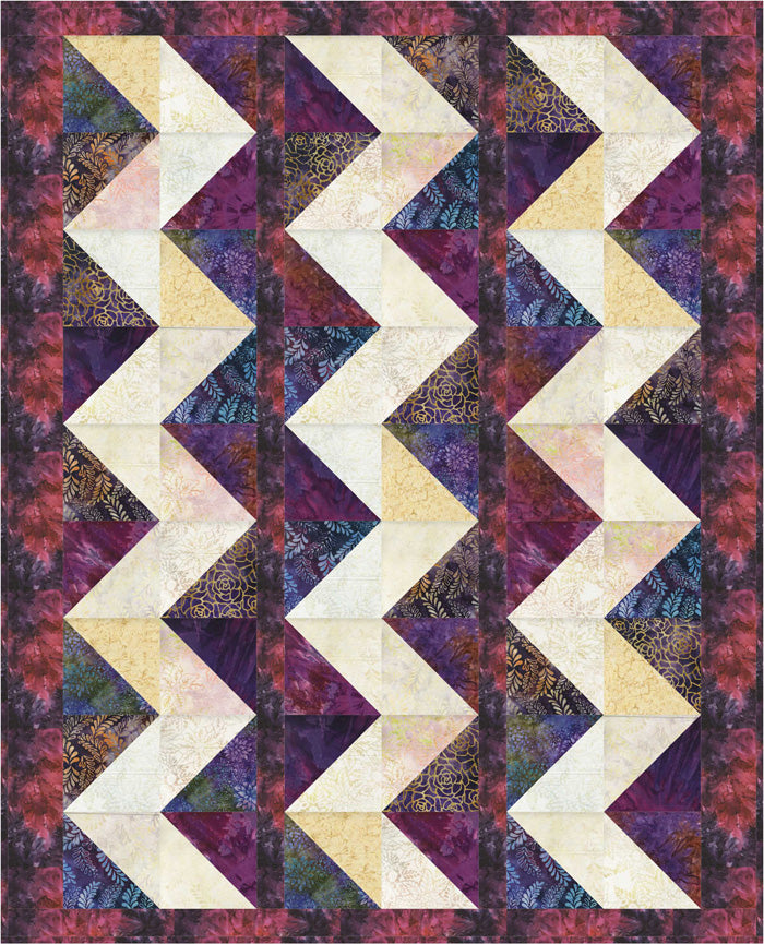 Batiks at their Best! Quilt Pattern BS2-464 - Paper Pattern