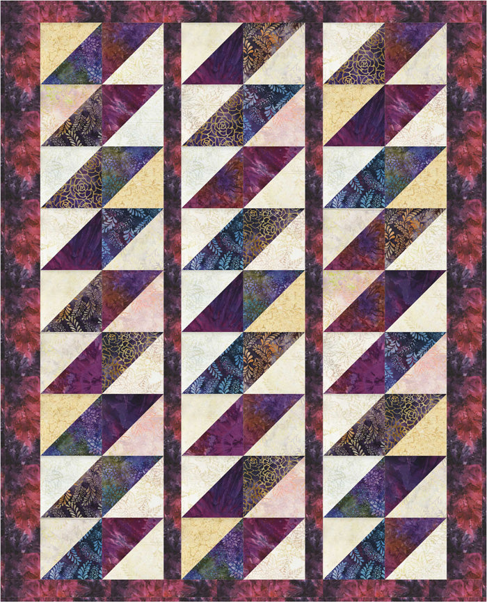 Batiks at their Best! Quilt Pattern BS2-464 - Paper Pattern