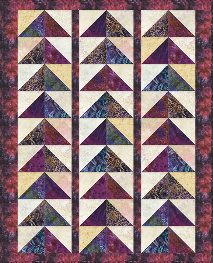 Batiks at their Best! Quilt Pattern BS2-464 - Paper Pattern