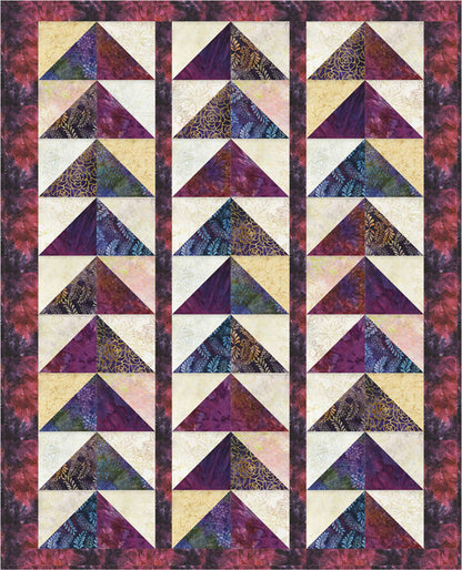 Batiks at their Best! Quilt Pattern BS2-464 - Paper Pattern