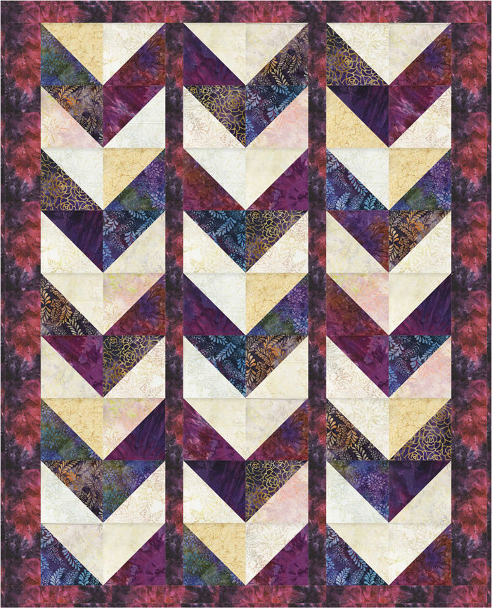 Batiks at their Best! Quilt BS2-464e - Downloadable Pattern