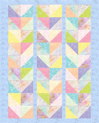 Batiks at their Best! Quilt BS2-464e - Downloadable Pattern