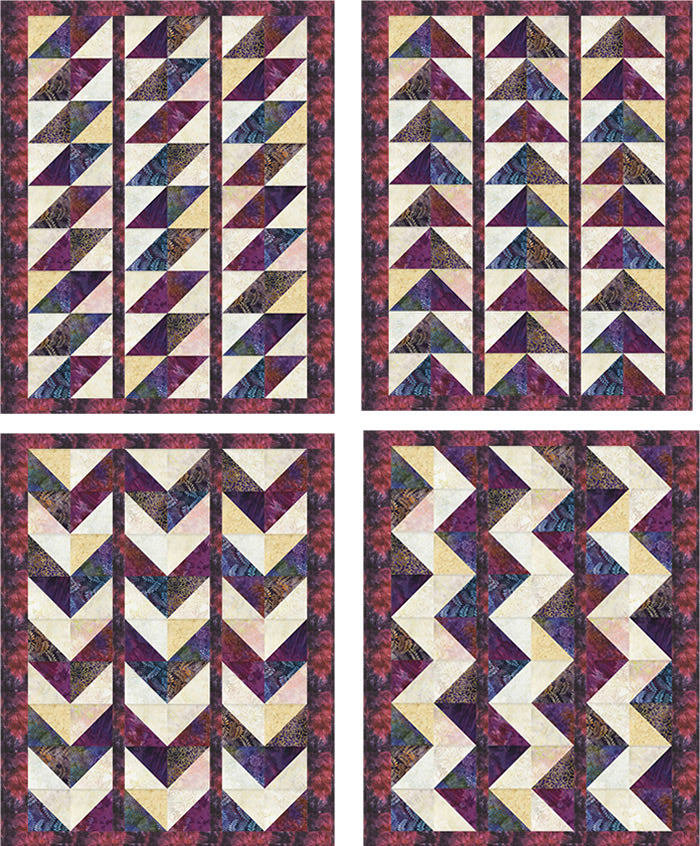 Batiks at their Best! Quilt BS2-464e - Downloadable Pattern