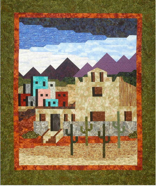 Southwest Mission Quilt Pattern CC-493 - Paper Pattern