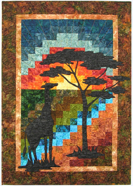 Reflections of the Serengeti I Quilt Pattern CC-502 - Paper Pattern