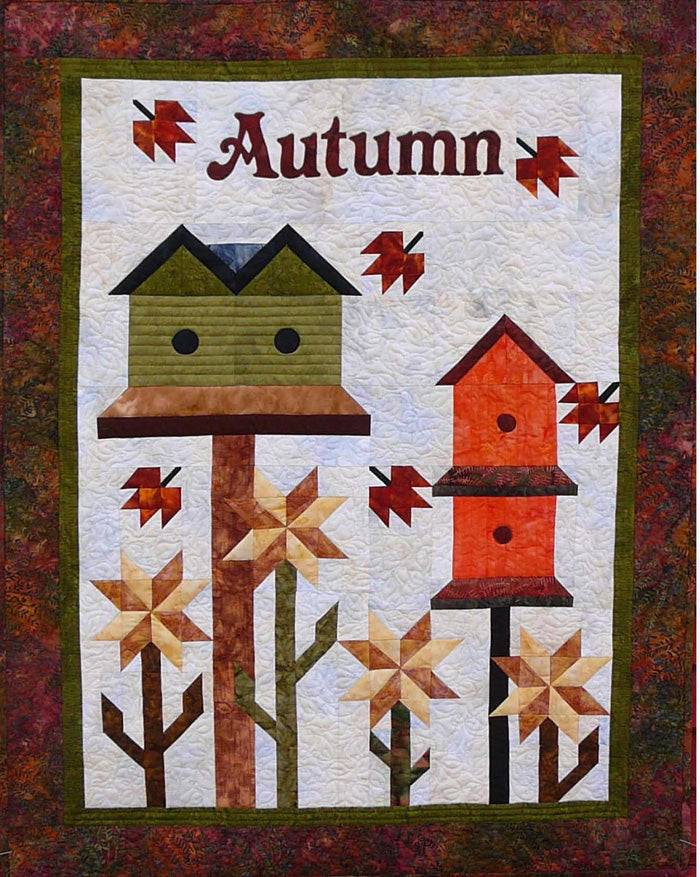 Autumn is in the Air Quilt Pattern CC-522 - Paper Pattern