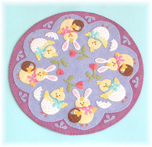 Yolk Folk Candle Mat Pattern CCUP-279 - Paper Pattern