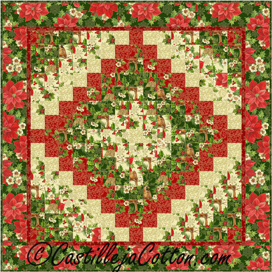 Christmas Eight Trip Quilt CJC-214727e  - Downloadable Pattern