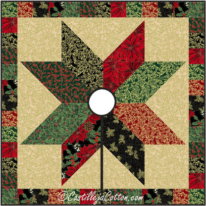 Starlight Tree Skirt Pattern CJC-241618 - Paper Pattern