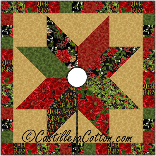 Starlight Tree Skirt CJC-241620e  - Downloadable Pattern