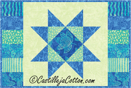 Starlight Placemat CJC-2457e - Downloadable Pattern