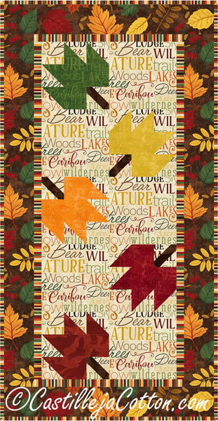 Falling Leaves Quilt Pattern CJC-246217 - Paper Pattern