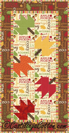 Falling Leaves Quilt Pattern CJC-2462 - Paper Pattern