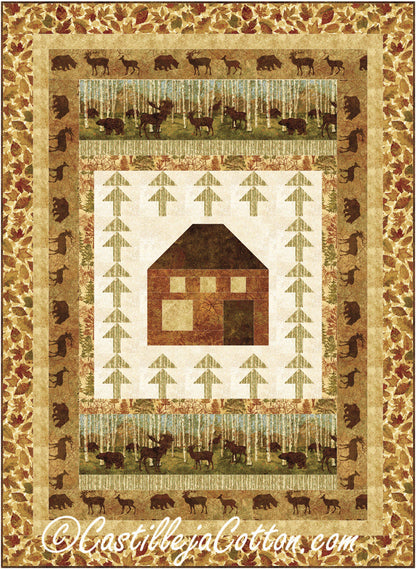 Moosehead Lodge Quilt CJC-24733e  - Downloadable Pattern