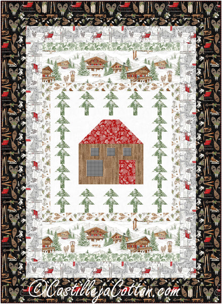 Moosehead Lodge Quilt Pattern CJC-24736 - Paper Pattern