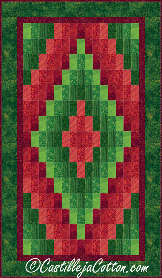 Christmas Diamond Quilt Pattern CJC-288215 - Paper Pattern