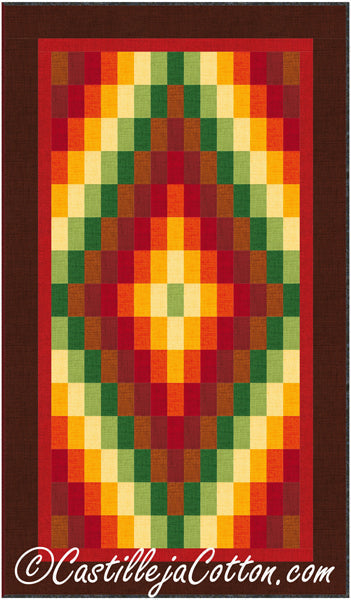 Diamond Wall Quilt Pattern CJC-288217 - Paper Pattern