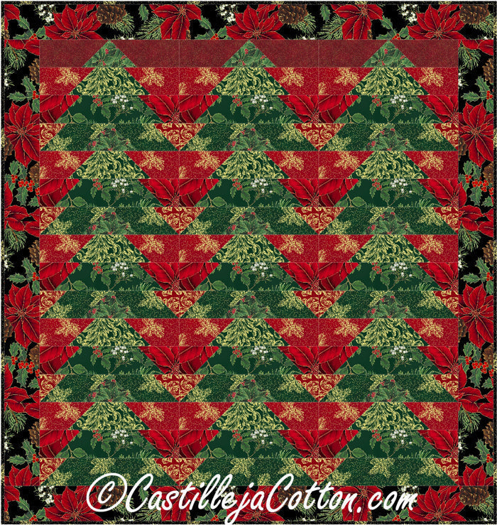 Christmas Forest Quilt Pattern CJC-35056 - Paper Pattern