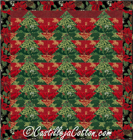 Christmas Forest Quilt CJC-35056e - Downloadable Pattern