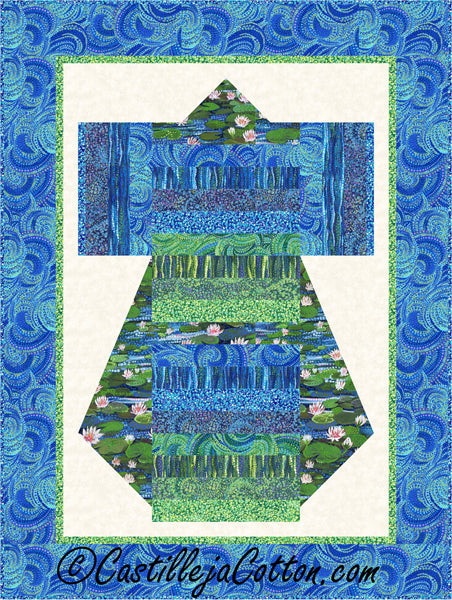 Dragon Kimono Quilt CJC-353610e - Downloadable Pattern