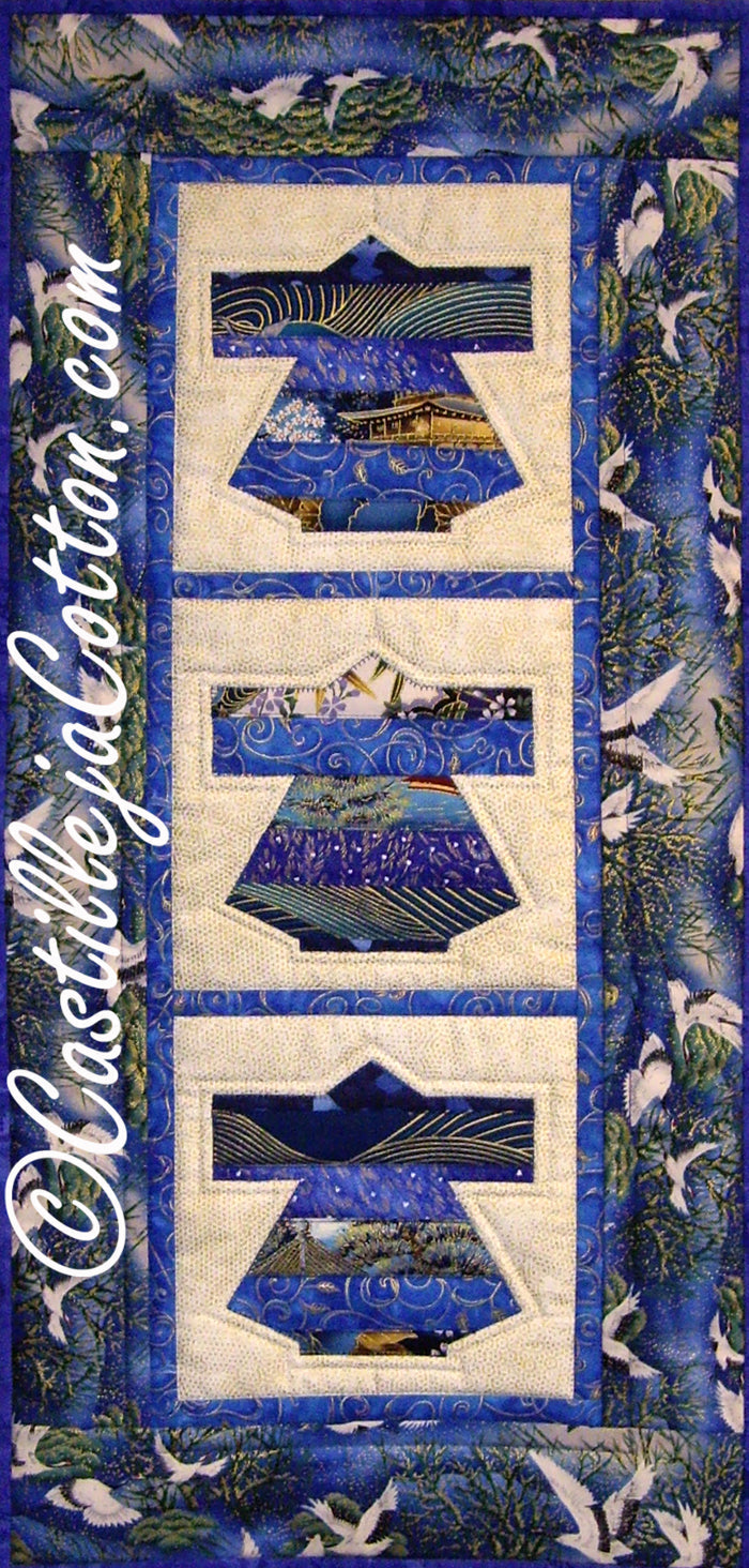 Ribbon Kimonos Quilt CJC-3580e - Downloadable Pattern