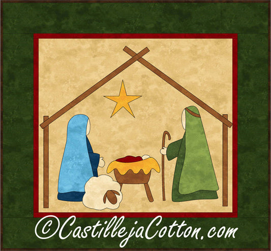 Nativity Quilt Pattern CJC-369710 - Paper Pattern