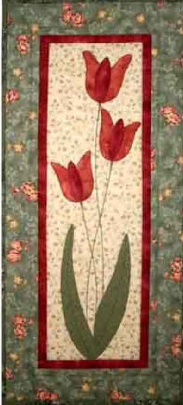 Tulips Quilt Pattern CJC-3798 - Paper Pattern