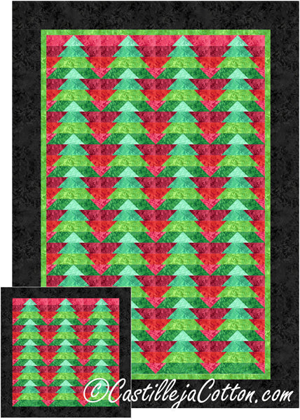 Christmas Forest Quilt Pattern CJC-38119 - Paper Pattern