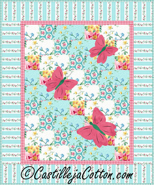 Garden Butterflies CJC-3955e - Downloadable Pattern