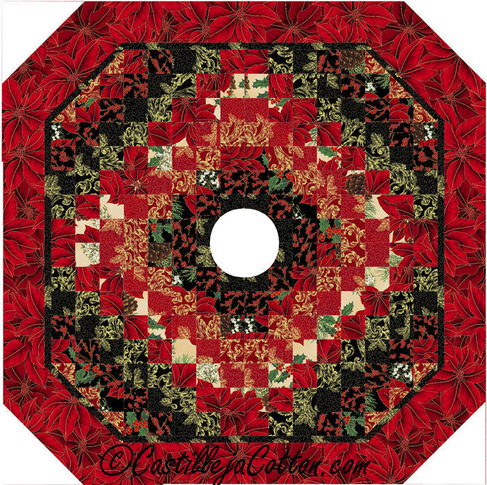 Winterberry Tree Skirt Pattern CJC-4094 - Paper Pattern